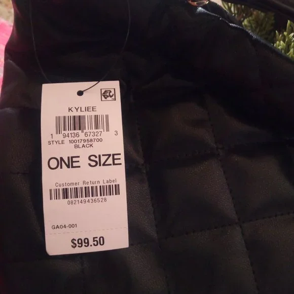 NEW Vegan  I.N.C. KYLIEE PURSE (NWT) - Picture 3 of 6